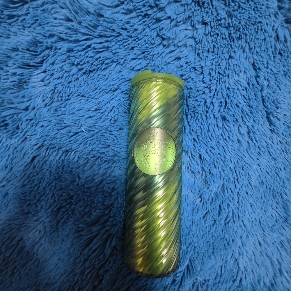 Starbucks 2022 Matte Green Tumbler 16 OZ